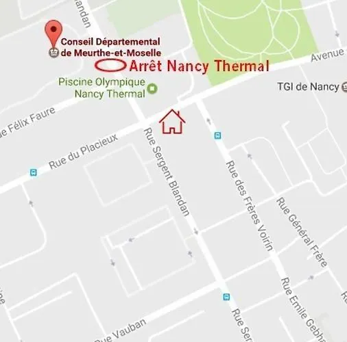 Le Palais Des Thermes Lägenhet